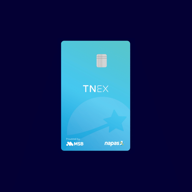 Thẻ NAPAS của TNEX by MSB